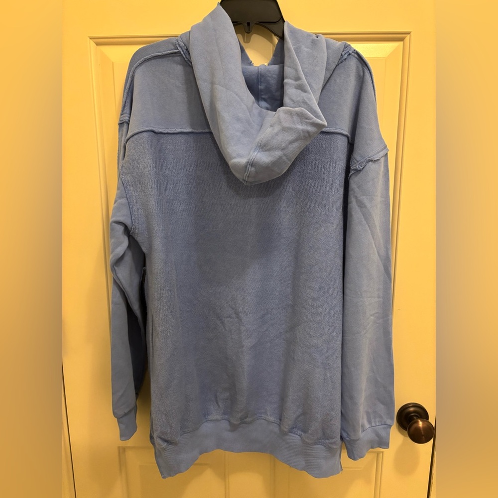NWT! 🌟Free People Everyday Hoodie Distressed Sweatshirt🌟. Size X-Small. - Picture 8 of 11
